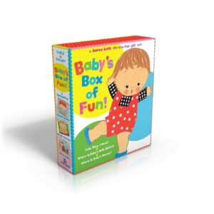 Baby’s Box of Fun (Boxed Set): A Karen Katz Lift-the-Flap Gift Set: Where Is Baby’s Bellybutton?; Where Is Baby’s Mommy?: Toes, Ears, & Nose! Board book – Lift the flap, December 1, 2004 9780689038624