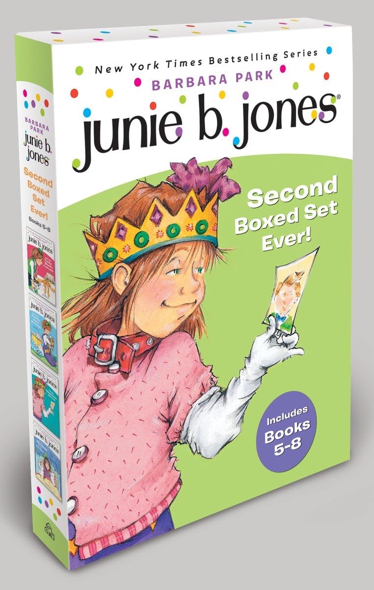 Junie B. Jones's Second Boxed Set Ever! (Books 5-8) Paperback – Box set, May 28, 2002 9780375822650