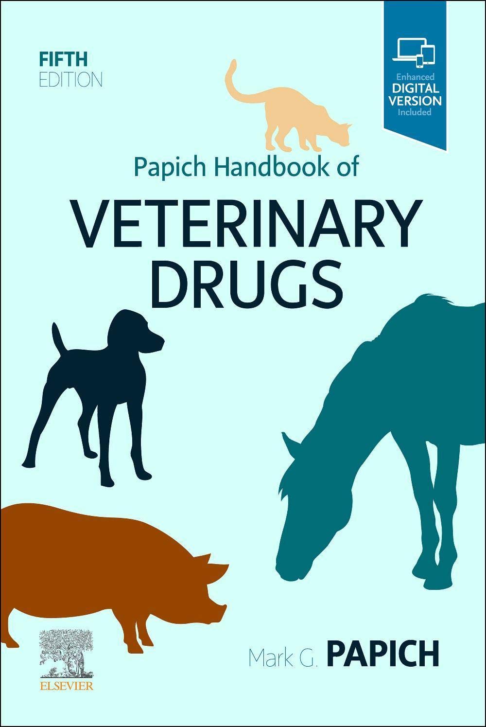 Papich Handbook of Veterinary Drugs 5th Edition 9780323709576