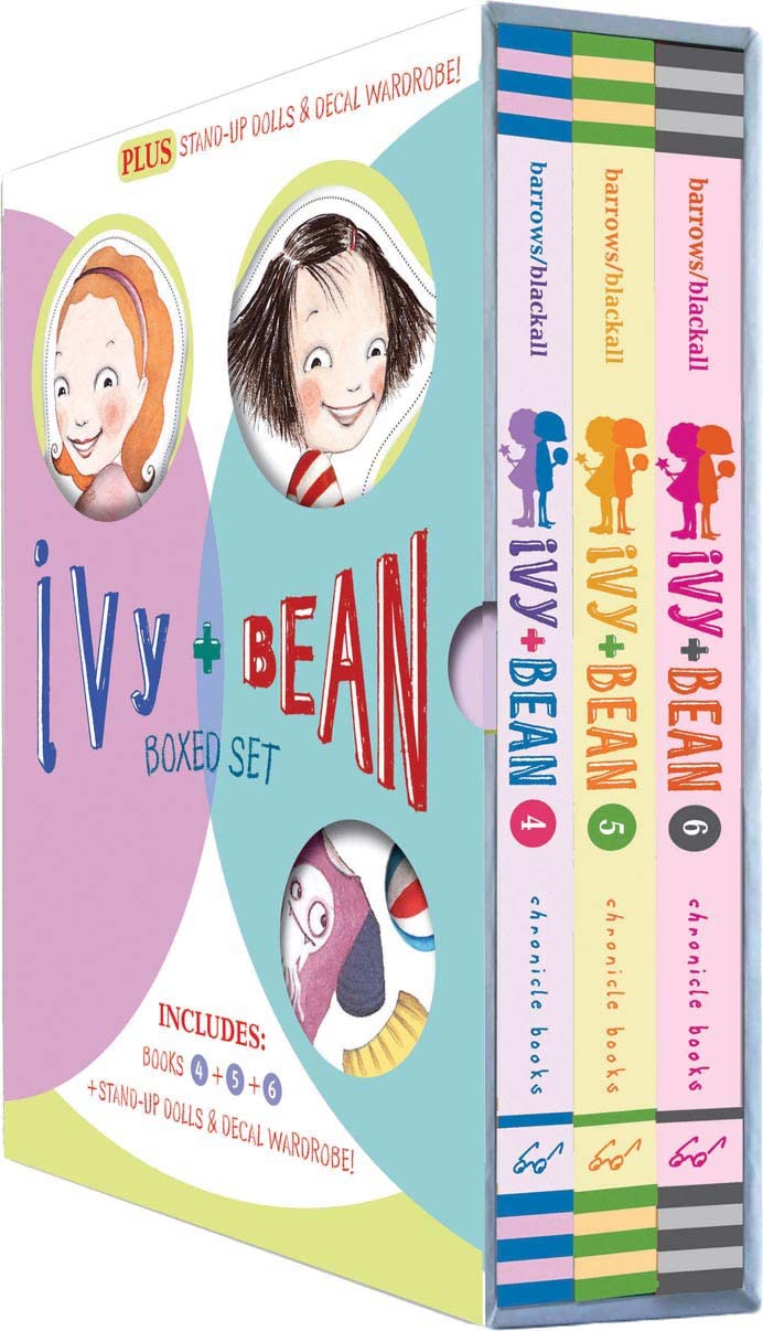 Ivy and Bean Boxed Set 2: (Children's Book Collection, Boxed Set of Books for Kids, Box Set of Children's Books) (Books 4-6) Paperback – Sticker Book, September 22, 2010 9780811876650