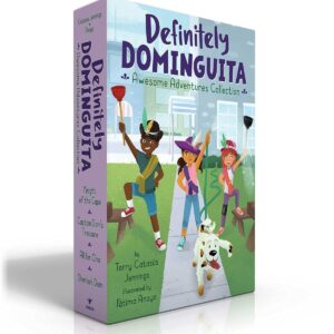 Definitely Dominguita Awesome Adventures Collection (Boxed Set): Knight of the Cape; Captain Dom’s Treasure; All for One; Sherlock Dom Paperback – March 15, 2022 9781534496521