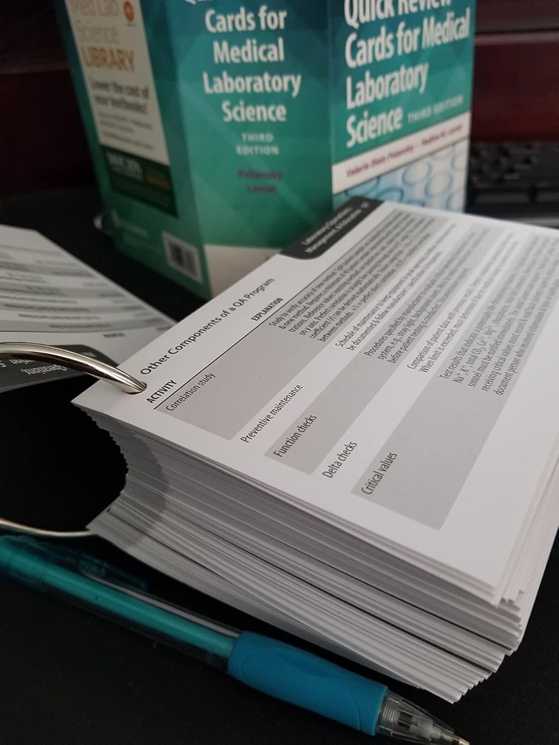 Quick Review Cards for Medical Laboratory Science Third Edition 9780803675698 - Image 3