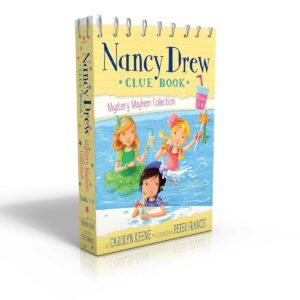 Nancy Drew Clue Book Mystery Mayhem Collection Books 1-4 (Boxed Set): Pool Party Puzzler; Last Lemonade Standing; A Star Witness; Big Top Flop Paperback – March 22, 2016 9781481469234