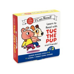Learn to Read with Tug the Pup and Friends! Box Set 2: Levels Included: C-E (My Very First I Can Read) Paperback – June 24, 2014 9780062266910