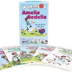 Amelia Bedelia 5-Book I Can Read Box Set #1: Amelia Bedelia Hit the Books (I Can Read Level 2) Paperback – Illustrated, May 3, 2016 9780062443564