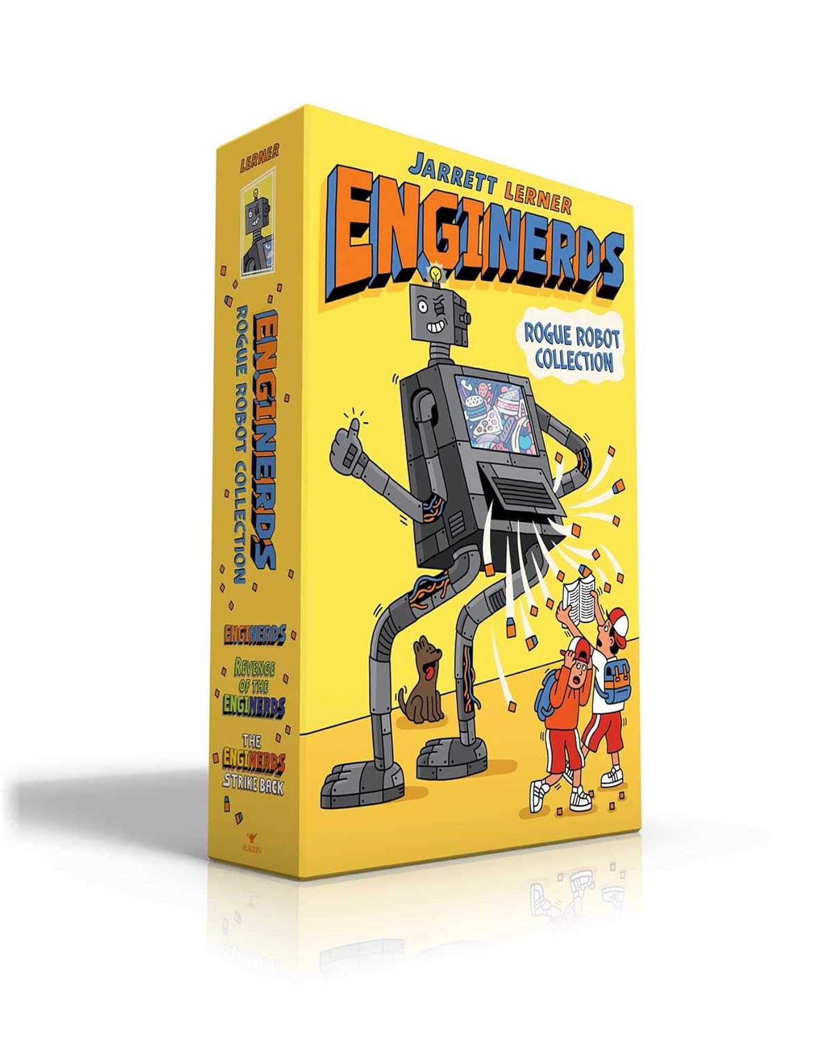 EngiNerds Rogue Robot Collection (Boxed Set): EngiNerds; Revenge of the EngiNerds; The EngiNerds Strike Back (MAX) Paperback – August 9, 2022 9781665915564