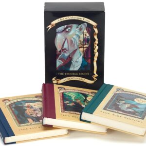 The Trouble Begins: A Box of Unfortunate Events, Books 1-3 (The Bad Beginning; The Reptile Room; The Wide Window) Hardcover – Box set, October 2, 2001 9780060298098