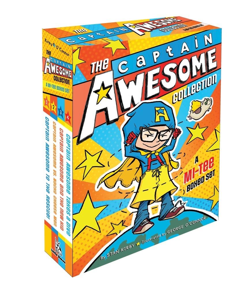 The Captain Awesome Collection (Boxed Set): A MI-TEE Boxed Set: Captain Awesome to the Rescue!; Captain Awesome vs. Nacho Cheese Man; Captain Awesome and the New Kid; Captain Awesome Takes a Dive Paperback – October 15, 2013 9781442489776