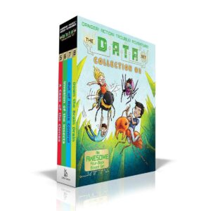 The DATA Set Collection #2 (Boxed Set): A Case of the Clones; Invasion of the Insects; Out of Remote Control; Down the Brain Drain Paperback – Illustrated, September 15, 2020 9781534465350