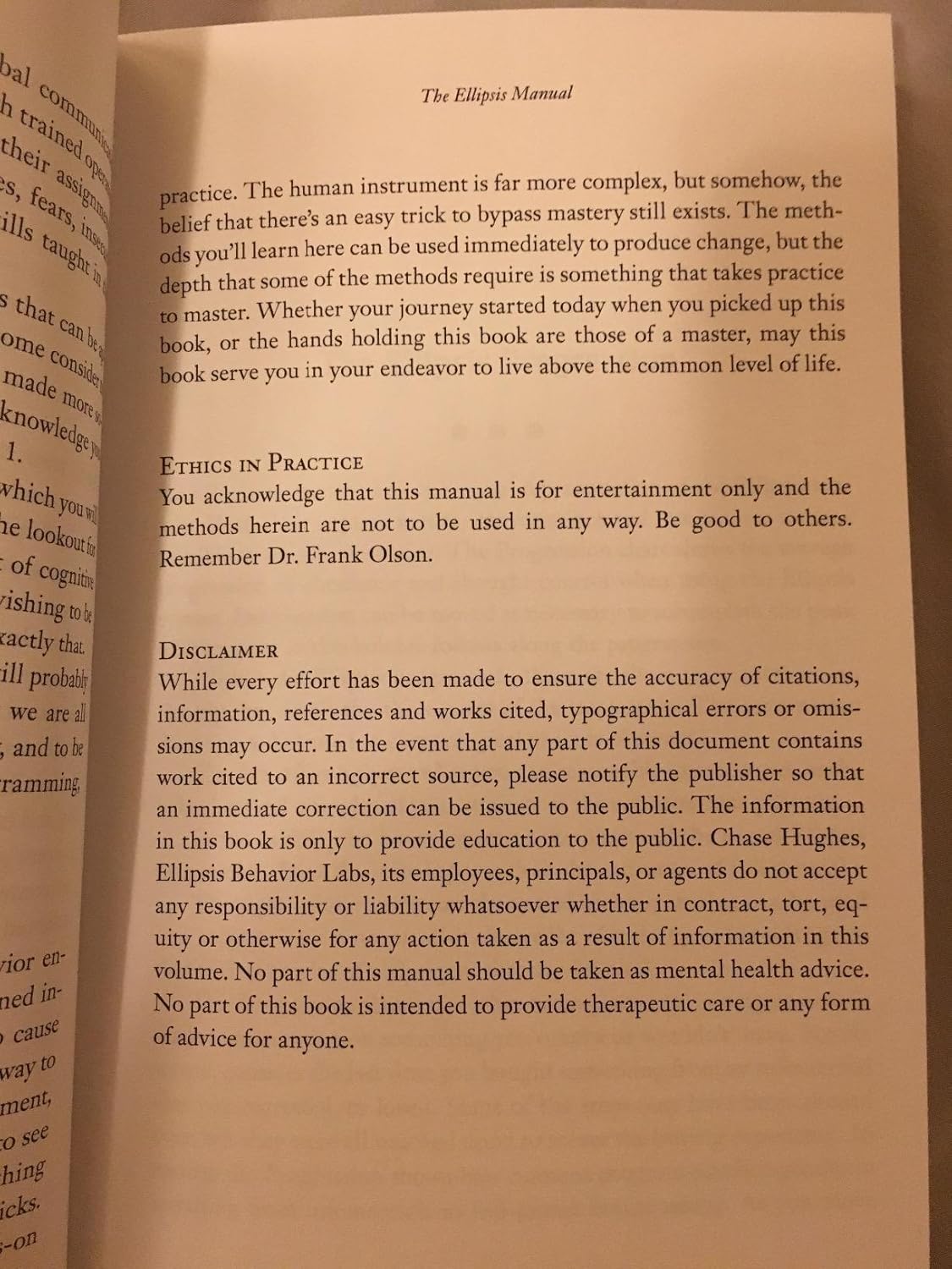 The Ellipsis Manual: analysis and engineering of human behavior Paperback – February 14, 2017 9780692819906 - Image 8