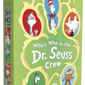 Who’s Who in the Dr. Seuss Crew Boxed Set: The Cat in the Hat; How the Grinch Stole Christmas!; Yertle the Turtle and other Stories; Horton Hears a Who!; The Lorax (Classic Seuss) Hardcover – Illustrated, August 6, 2013 9780385376204