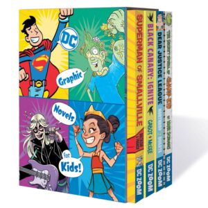 DC Graphic Novels for Kids Box Set Paperback – October 27, 2020 9781779507044