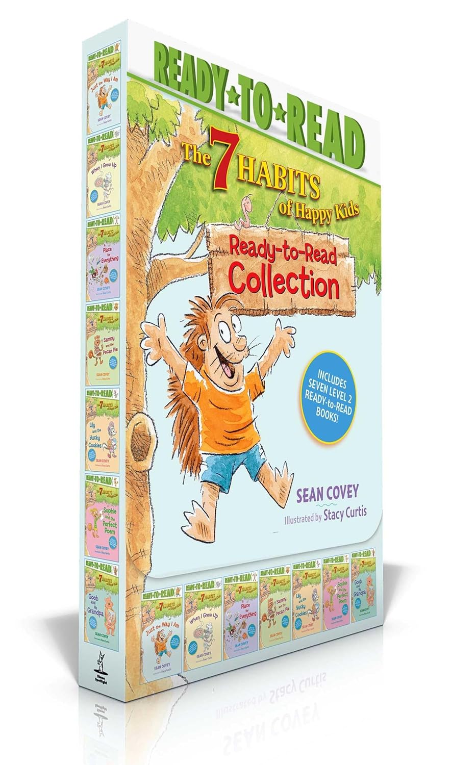 The 7 Habits of Happy Kids Ready-to-Read Collection (Boxed Set): Just the Way I Am; When I Grow Up; A Place for Everything; Sammy and the Pecan Pie; ... and the Perfect Poem; Goob and His Grandpa Paperback – December 1, 2020 9781534469945