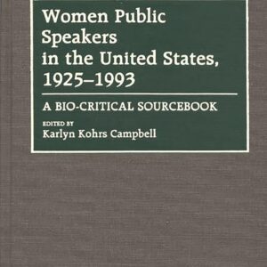 Women Public Speakers in the United States