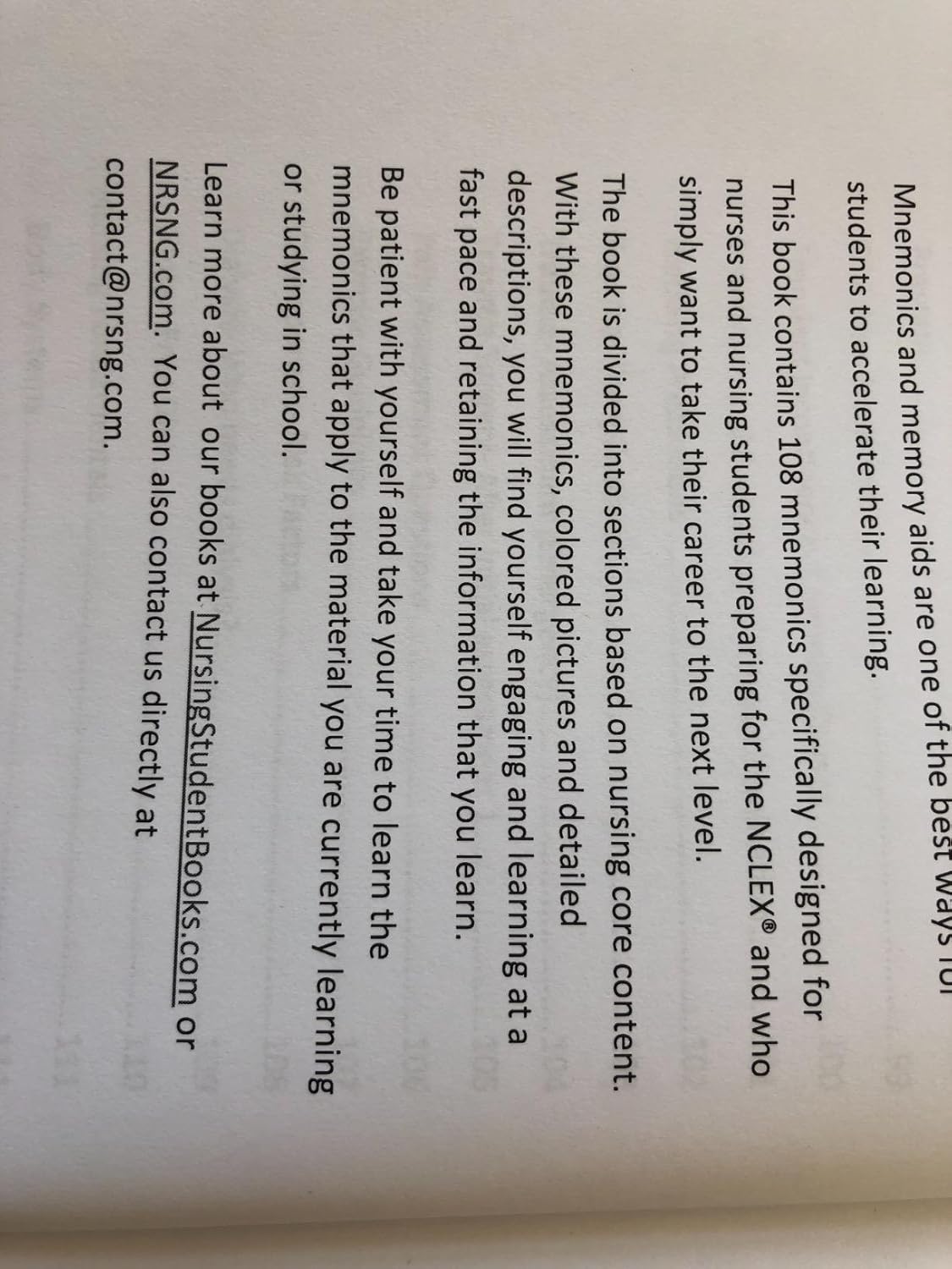 Nursing Mnemonics: 108 Memory Tricks to Demolish Nursing School 1st Edition 9781511448642 - Image 7