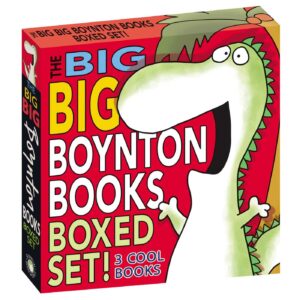 The Big Big Boynton Books Boxed Set!: The Going to Bed Book; Moo, Baa, La La La!; Dinosaur Dance!/Oversized Lap Board Books Board book – November 23, 2021 9781665907910