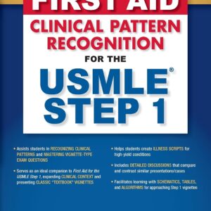 First Aid Clinical Pattern Recognition for the USMLE Step 1 1st Edition 9781260463781