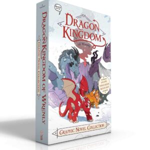 Dragon Kingdom of Wrenly Graphic Novel Collection (Boxed Set): The Coldfire Curse; Shadow Hills; Night Hunt Paperback – December 7, 2021 9781534495678
