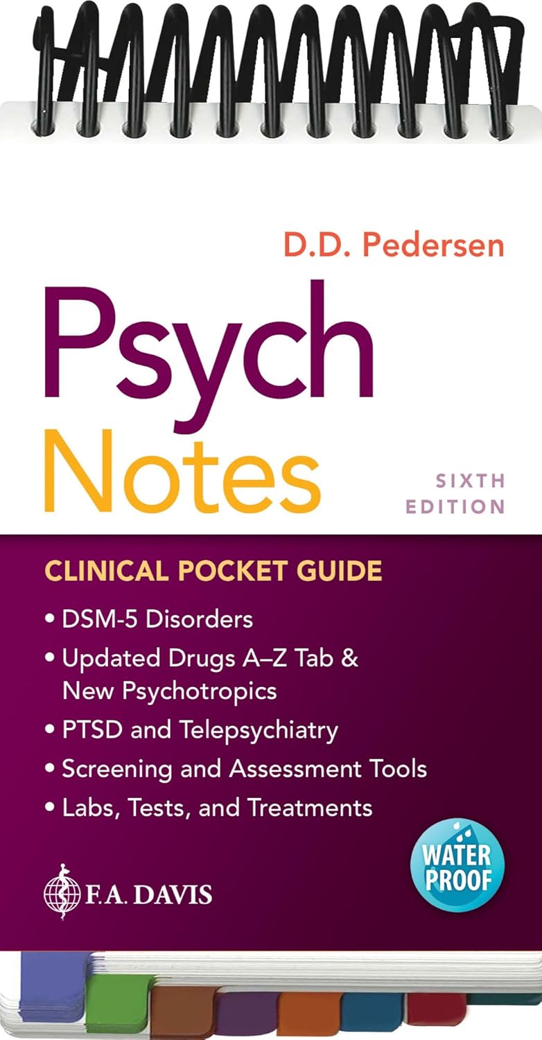 PsychNotes: Clinical Pocket Guide Sixth Edition 9781719645454
