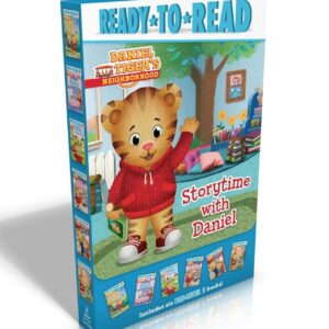 Storytime with Daniel (Boxed Set): Thank You Day; Friends Help Each Other; Daniel Plays Ball; Daniel Goes Out for Dinner; Daniel Feels Left Out; Daniel Visits the Library (Daniel Tiger’s Neighborhood) Paperback – December 22, 2015 9781481458450