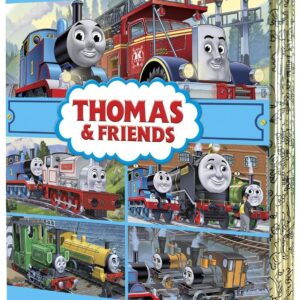 Thomas & Friends Little Golden Book Library (Thomas & Friends): Thomas and the Great Discovery; Hero of the Rails; Misty Island Rescue; Day of the Diesels; Blue Mountain Mystery Hardcover – Picture Book, July 23, 2013 9780449814826