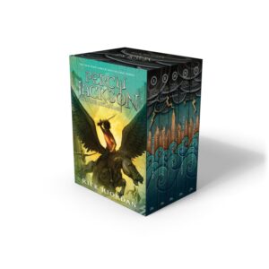 Percy Jackson and the Olympians Hardcover Boxed Set (Percy Jackson & the Olympians) Hardcover – Box set, May 25, 2014 9781423141891