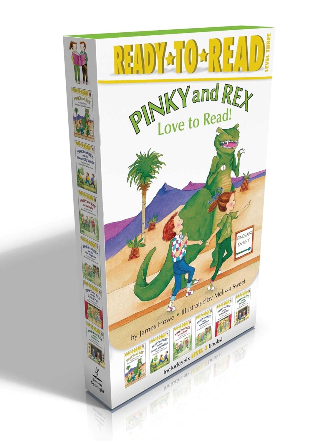Pinky and Rex Love to Read! (Boxed Set): Pinky and Rex; Pinky and Rex and the Mean Old Witch; Pinky and Rex and the Bully; Pinky and Rex and the New ... and Rex and the Spelling Bee (Pinky & Rex) Paperback – May 3, 2016 9781481467759