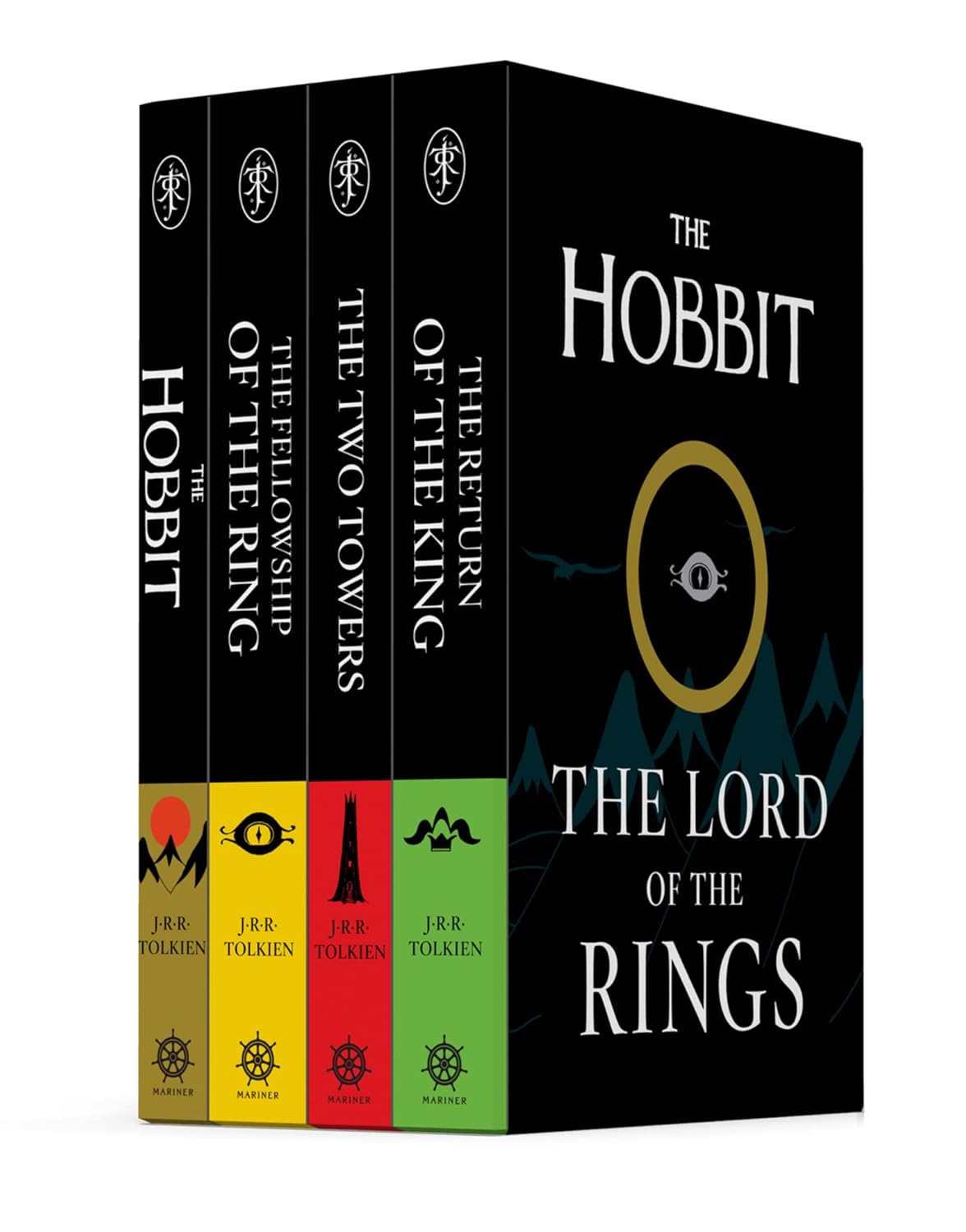 The Hobbit and The Lord of the Rings Boxed Set: The Fellowship / The Two Towers / The Return of the King Paperback – Box set