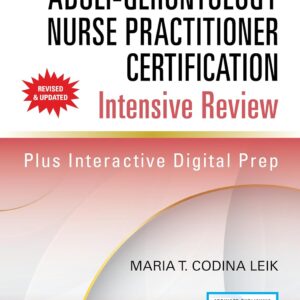 Adult-Gerontology Nurse Practitioner Certification Intensive Review