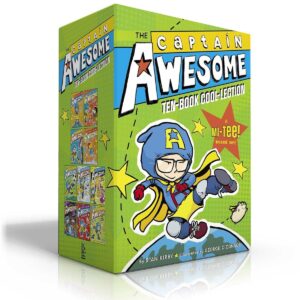 The Captain Awesome Ten-Book Cool-lection (Boxed Set): Captain Awesome to the Rescue!; vs. Nacho Cheese Man; and the New Kid; Takes a Dive; Soccer … Gets Crushed; and the Missing Elephants Paperback – February 21, 2023 9781665916943