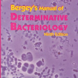 Bergeys Manual of Determinative Bacteriology