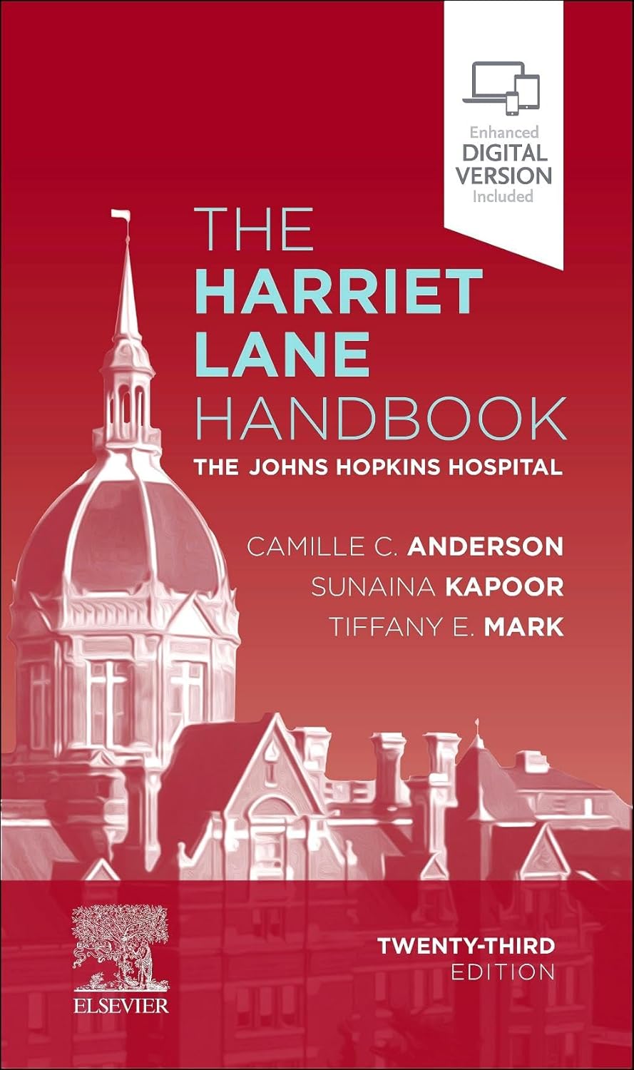 The Harriet Lane Handbook: The Johns Hopkins Hospital 23rd Edition 9780323876988