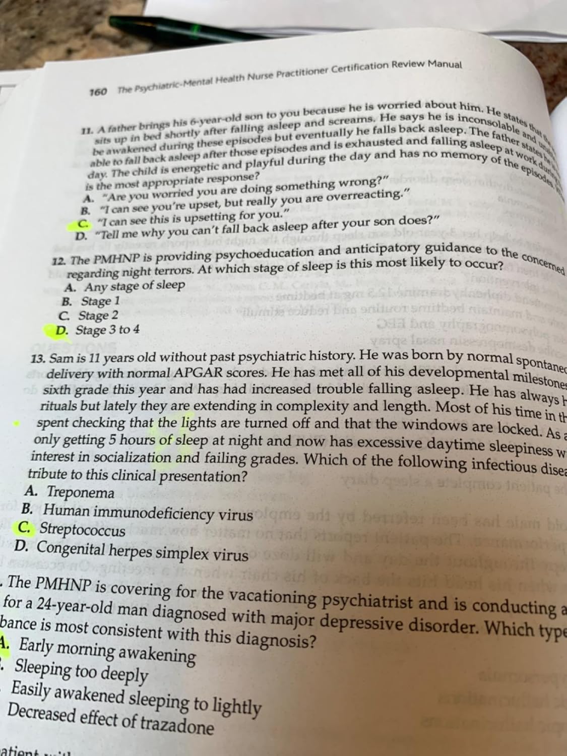 Psychiatric-Mental Health Nurse Practitioner Certification Review (Digital Access Card: 6-Month Subscription): Web/iOS/Android/Amazon Fire 1st Edition 9780826195142 - Image 13