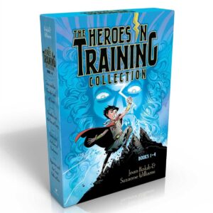 The Heroes in Training Collection Books 1-4 (Boxed Set): Zeus and the Thunderbolt of Doom; Poseidon and the Sea of Fury; Hades and the Helm of Darkness; Hyperion and the Great Balls of Fire Paperback – Illustrated, October 14, 2014 9781481422000
