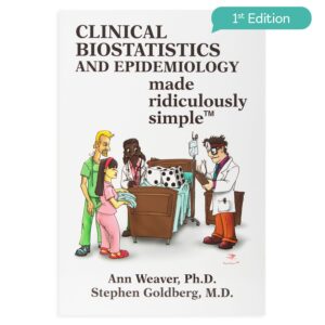 Clinical Biostatistics and Epidemiology Made Ridiculously Simple: An Incredibly Easy Way to Learn for Medical
