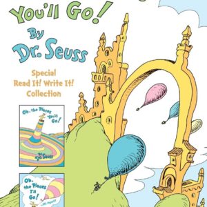 Oh, the Places You’ll Go! The Read It! Write It! 2-Book Boxed Set Collection: Dr. Seuss’s Oh, the Places You’ll Go!; Oh, the Places I’ll Go! By ME, Myself Hardcover – Picture Book, April 12, 2016 9780553538724