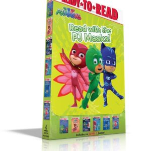 Read with the PJ Masks! (Boxed Set): Hero School; Owlette and the Giving Owl; Race to the Moon!; PJ Masks Save the Library!; Super Cat Speed!; Time to Be a Hero Paperback – November 6, 2018 9781534427099