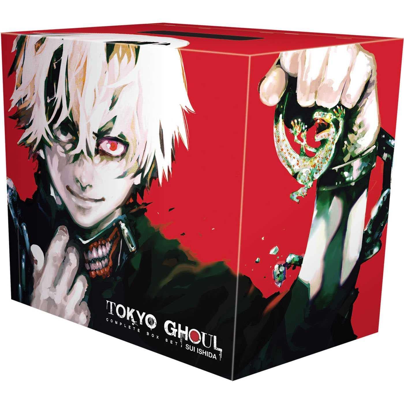 Tokyo Ghoul Complete Box Set: Includes vols. 1-14 with premium Paperback – Box set, October 16, 2018 9781974703180