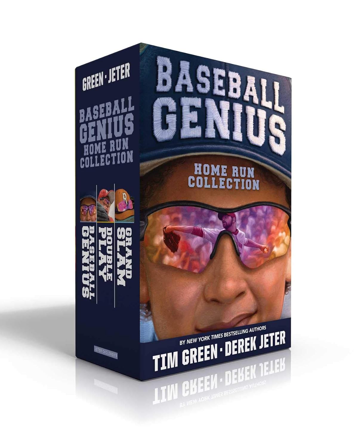 Baseball Genius Home Run Collection (Boxed Set): Baseball Genius; Double Play; Grand Slam (Jeter Publishing) Paperback – June 28, 2022 9781665915557