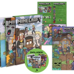 Minecraft Boxed Set (Graphic Novels) Paperback – November 15, 2022 9781506729015