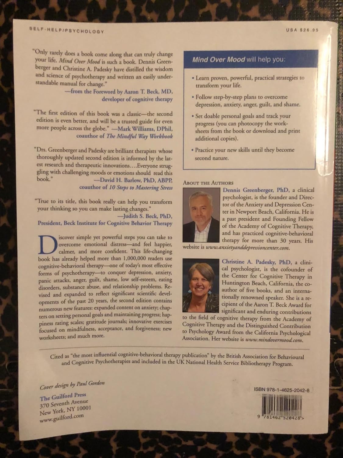 Mind Over Mood: Change How You Feel by Changing the Way You Think Second Edition 9781462520428 - Image 4