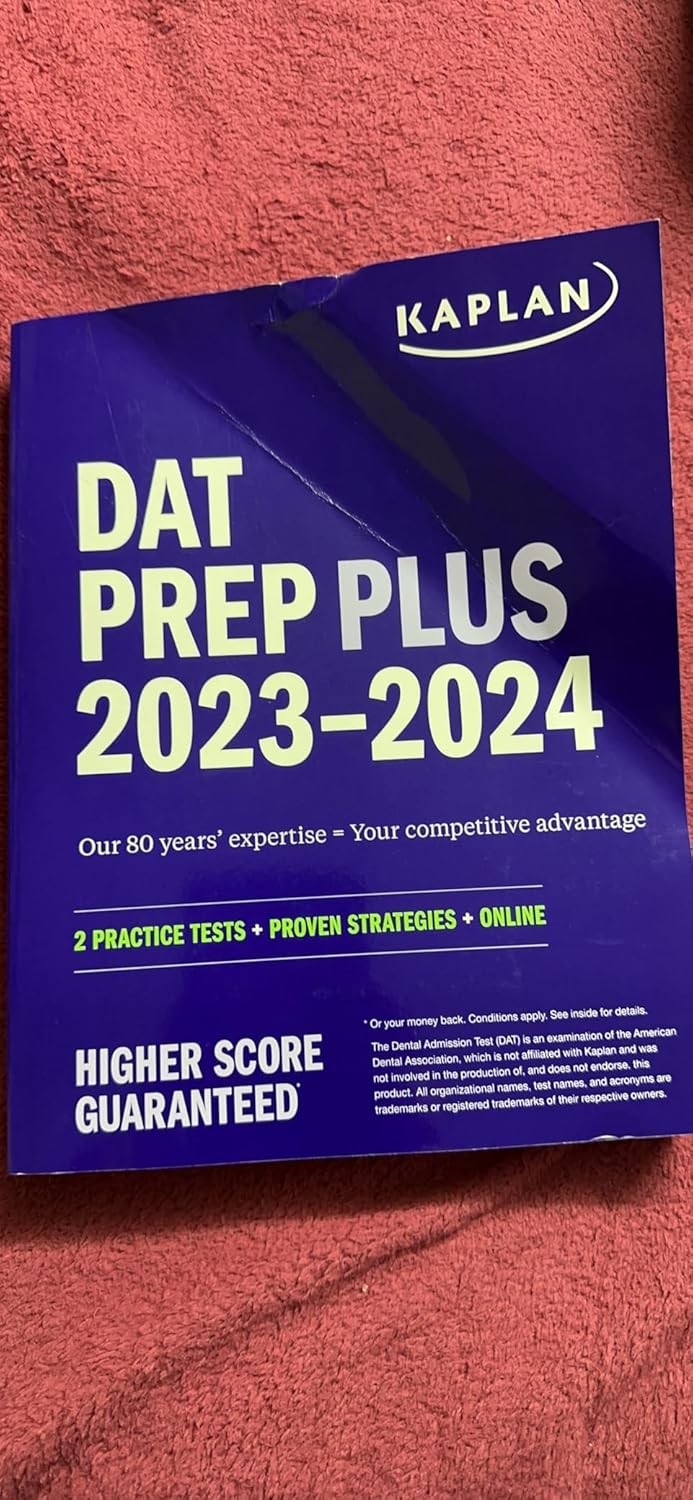 DAT Prep Plus 2023-2024: 2 Practice Tests + Proven Strategies + Online (Kaplan Test Prep) 9781506276823 - Image 11