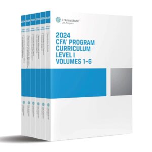 2024 CFA Program Curriculum Level I Box Set 1st Edition 9781953337672