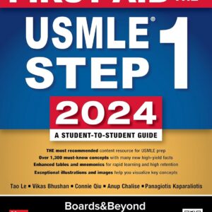 First Aid for the USMLE Step 1 2024 34th Edition 9781266077203