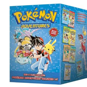 Pokémon Adventures (7 Volume Set – Reads R to L (Japanese Style) for all ages) Paperback – Box set, August 7, 2012 9781421550060