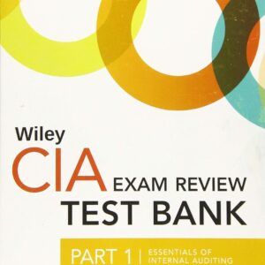 Wiley CIA Test Bank 2020: Part 1