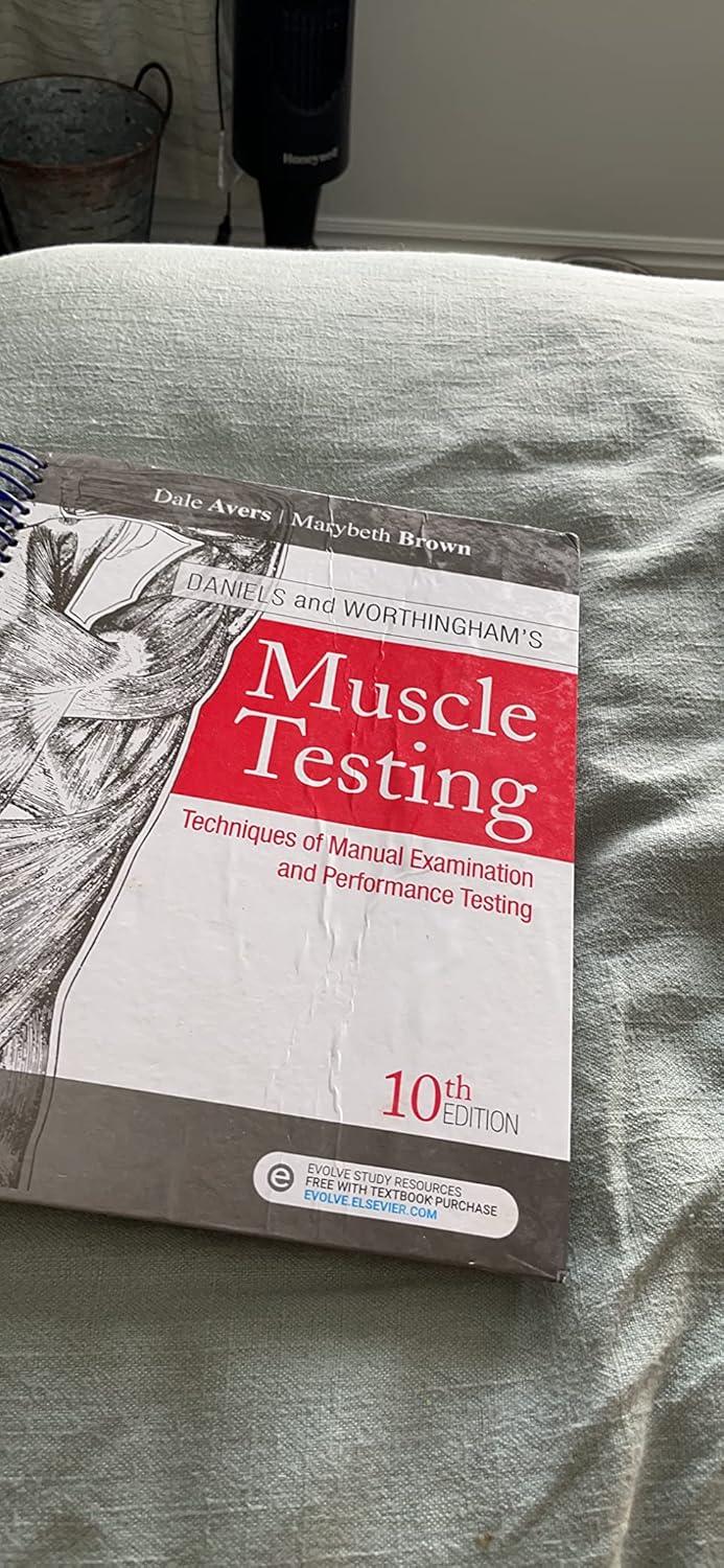 Daniels and Worthingham's Muscle Testing 10th Edition 9780323569149