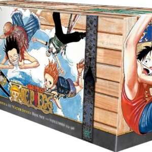 One Piece Box Set 2: Skypiea and Water Seven: Volumes 24-46 with Premium (2) (One Piece Box Sets) Paperback – Box set, November 4, 2014 9781421576060