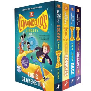 Mr. Lemoncello’s Library Books 1-4 (Boxed Set) Paperback – August 25, 2020 9780593175507