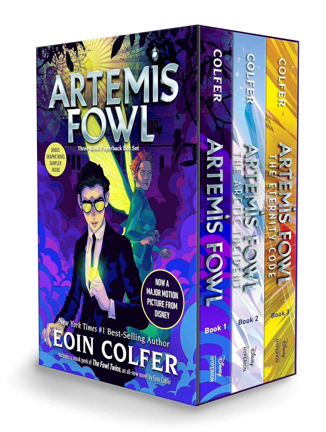 Artemis Fowl 3-book Paperback Boxed Set-Artemis Fowl, Books 1-3 Paperback – June 25, 2019 9781368042369